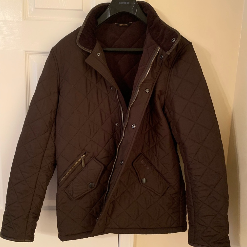 Barbour Powell Jacket Olive Medium